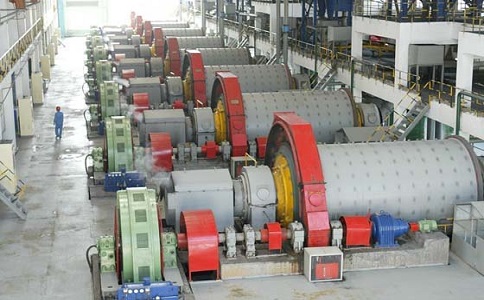 選礦生產(chǎn)線(xiàn)磨礦車(chē)間 選礦生產(chǎn)線(xiàn)磨礦車(chē)間